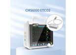 CMS6000 Segni Vitali CO2 Monitor Paziente Portatile ETCO2 Capnografo Ecg Nibp SPO2 Resp Temp Pr