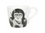KöNitz Becher Denkender Affe, Tasse, Bone China, Bunt, 425 Ml, 11 2 057 2830