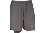 Ccm 2 In 1 Trainingshorts Senior, Taglia:M, Colore:Grigio