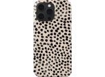 Burga, Custodia Per Iphone 15 Pro Max Modello Antiurto Almond Latte, Giallo Grigio