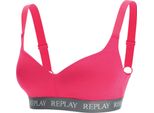 Bustier Replay Bustier Imbottito Con Spalline Regolabili