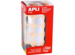 Apli Kids 11633 Adesivo Apli Kids "Round"", In Rotolo, Argento"