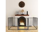 Tolletour Cancelletto Di Sicurezza Per Caminetto 300 Cm Cancelletto Con Barriera Per Bambini Cancelletto Di Sicurezza Per Forno Playpen Cancelletto Di Sicurezza Per Porta