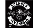 Avenged Sevenfold - Magnete Da Frigo, Logo RO7029 (Taglia Unica) (Bianco/Nero)