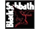 Black Sabbath - Magnete Da Frigo "Daemon"", Logo RO7215 (Taglia Unica) (Nero/Bianco/Rosso)"