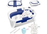 Tolletour Vasca Da Bagno Per Bambini Vasca Da Bagno Per Bambini Pieghevole Pieghevole Sicuro 3 In 1
