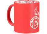 1. Tazza Fc KöLn "Embossing"" Rosso"