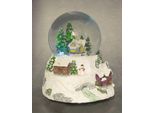 Palla Di Neve Musicale - Montagne / 16 X 14 Cm