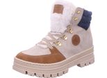 Rieker Donna Stivaletto Stringato Foderato Beige, Colore:Beige/Fango, Taglia UE:37