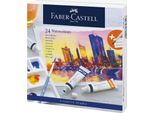 Faber-Castell 169624 Acquerello FABER-CASTELL In Tubetto, Confezione Da 24 Pezzi