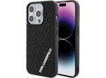 Karl Lagerfeld Klhcp15L3Dmkrlk Custodia Rigida Per Iphone 15 Pro 6.1 Czarny/Nero 3D Gomma Multi Logo