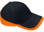 Beechfield - Berretto "Teamwear Competition"" BC4915 (Taglia Unica) (Nero/Arancione)"
