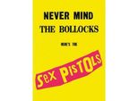 Sex Pistols - Cartolina "Never Mind The Bollocks"" RO7752 (Taglia Unica) (Giallo)"