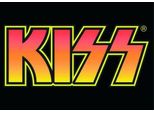 Kiss - Cartolina, Logo RO7816 (Taglia Unica) (Nero/Giallo/Rosa)