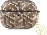 Guess Guappgce4Cw Cover Airpods ProbrąZowy/Brown Gcube Charm