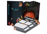 Pricaro Cartella Per Ricette Set Completo "Buon Appetito Due"", A4, 8 Pezzi"