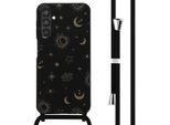 Custodia Samsung Galaxy A25 - Silicone - Imoshion Custodia Morbida/Manicotto Con Cinturino/Copertura Posteriore - Nero