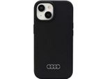 Audi Custodia In Silicone Iphone 15 / 14 / 13 6.1 Nero/Nero Custodia Rigida Au-Lsrip15-Q3/D1-Bk