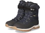Stivaletti/Boote Invernali Lurchi Da Ragazzo Laurin Nero/Blu Misto Pelle-Sintetico-Tessile Misura: 33