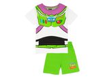 Toy Story - Pigiama Con Pantaloncini Per Ragazzi NS7440 (98) (Verde)