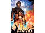 Iron Maiden - Cartolina "Wicker Man"" RO9555 (Taglia Unica) (Blu/Arancione/Colore)"