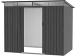 Tepro Multi Shed Xl Capannone In Metallo Con Tetto A Una Falda E Luce A Nastro