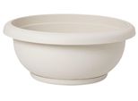 Plastecnic S.P.A. Fioriera Terrae Crema Con Piattino Ø 35 Cm