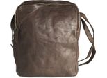 Harold's Pelle Borsa A Tracolla Borsa Shopper Submarine Shopper Triple Brown Marrone Scuro