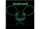 Deadmau5 - Magnete Da Frigo, Testa RO8878 (Taglia Unica) (Nero/Verde)