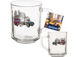 Orion Bicchiere In Vetro Per Bere Tazza Tazza Per Bambini Auto 230 Ml