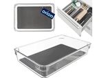 Contenitore Orion Contenitore Di Stoccaggio Contenitore Di Plastica Grigio 24X16X4,5 Cm