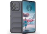 Custodia Per Motorola Edge 40 Neo Custodia Protettiva In Silicone Tpu Morbido Antiurto Grigio Scuro