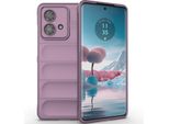 Custodia Per Motorola Edge 40 Neo Custodia Protettiva In Silicone Tpu Morbido Antiurto Viola