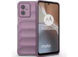 Custodia Per Motorola Moto G54 Custodia Protettiva In Silicone Tpu Morbido Antiurto Viola