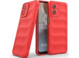 Custodia Per Motorola Moto G54 Custodia Protettiva In Silicone Tpu Morbido Antiurto Rosso