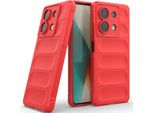 Custodia Per Xiaomi Redmi Note 13 Custodia Protettiva In Silicone Tpu Morbido Antiurto Rosso