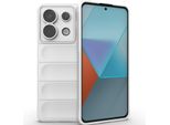 Custodia Per Xiaomi Redmi Note 13 Pro Custodia Protettiva In Silicone Tpu Morbido Antiurto Bianco