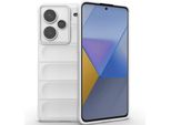 Custodia Per Xiaomi Redmi Note 13 Pro+ Custodia Protettiva In Silicone Tpu Morbido Antiurto Bianco