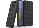 Custodia Per Xiaomi Redmi Note 13 Pro+ Custodia Protettiva In Silicone Tpu Morbido Antiurto Nero