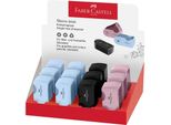 Faber-Castell 182774 FABER-CASTELL Sleeve Mini Temperino Singolo, Assortito