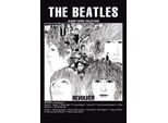 The Beatles - Cartolina "Revolver"" RO9677 (Taglia Unica) (Nero/Bianco)"