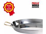 Paella World Padella Per Paella Originale Spagnola Tipo Valenciana 70 Cm In Acciaio Inox