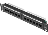 Lanberg PPU6-9012-B Lanberg Patchpanel 12-Port 1U 10" Cat. 6 Utp Schwarz"