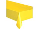 Tovaglia Da Festa Gialla 137X274Cm - Taglia Unica