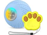 Palla Telecomandata Giocattolo Per Animali Domestici Due Modalità Di Funzionamento Design A Bassa Rumorosità Lunga Durata Della Batteria Materiali Di Sicurezza Evitazione Automatica Degli Ostacoli