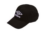 Umbro - Berretto UO249 (Taglia Unica) (Nero/Bianco)