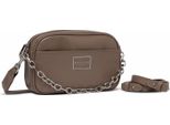 Replay Borsa A Tracolla Borsetta Crossbody Bag Pale Grey Brown Beige