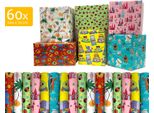 Carta Da Pacchi - Carta Da Regalo - Carta Da Pacchi 200 X 70 Cm "Kids"" - 60 Rotoli"