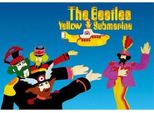 The Beatles - Cartolina "Yellow Submarine"" RO9126 (Taglia Unica) (Blu/Giallo)"