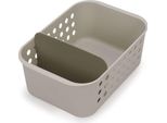 Contenitore Con Divisorio, Grande, 24 X 35,1 X 15,8 Cm, Plastica, Grigio - Joseph Joseph | Easystore